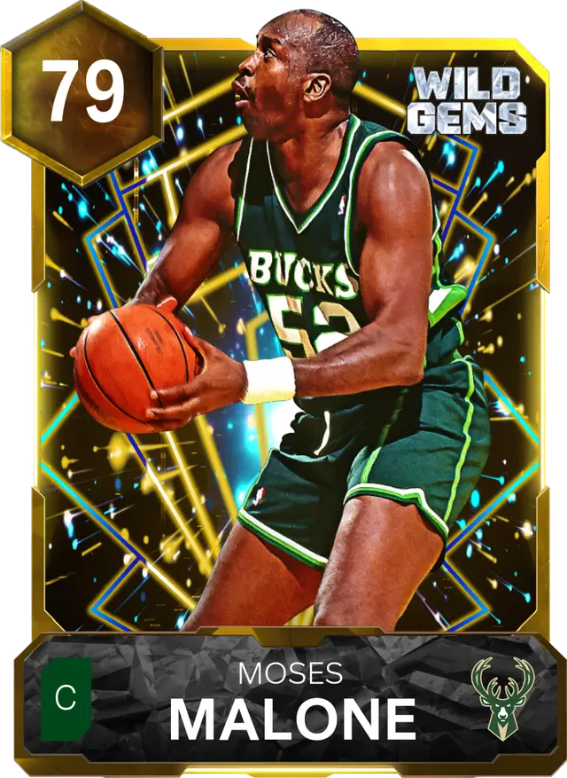 (GOLD) Moses Malone (79 OVR)