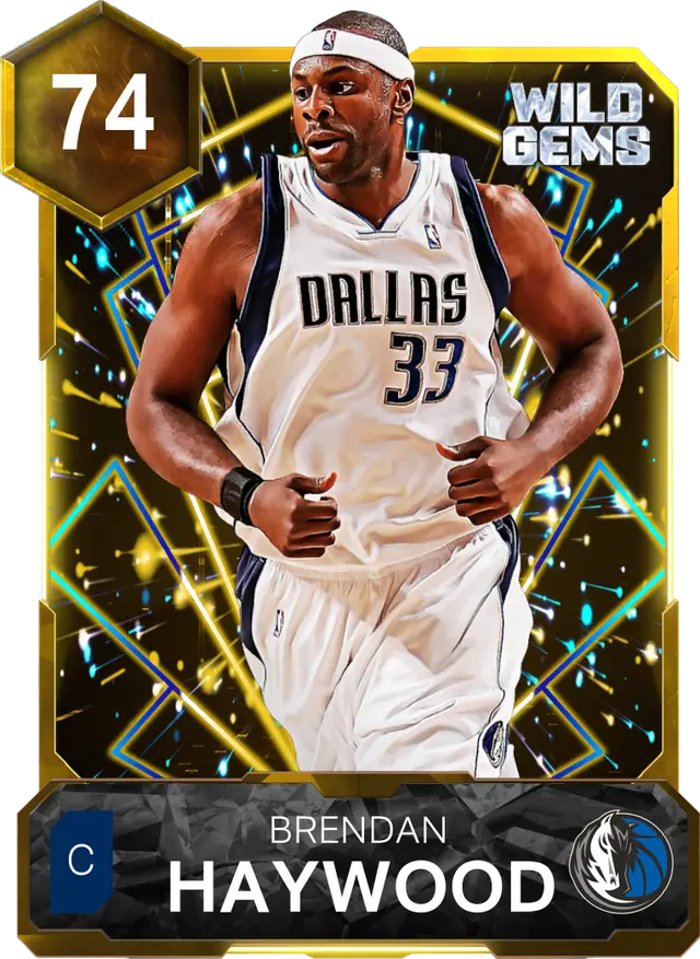 74 Brendan Haywood | Gold Wild Gems