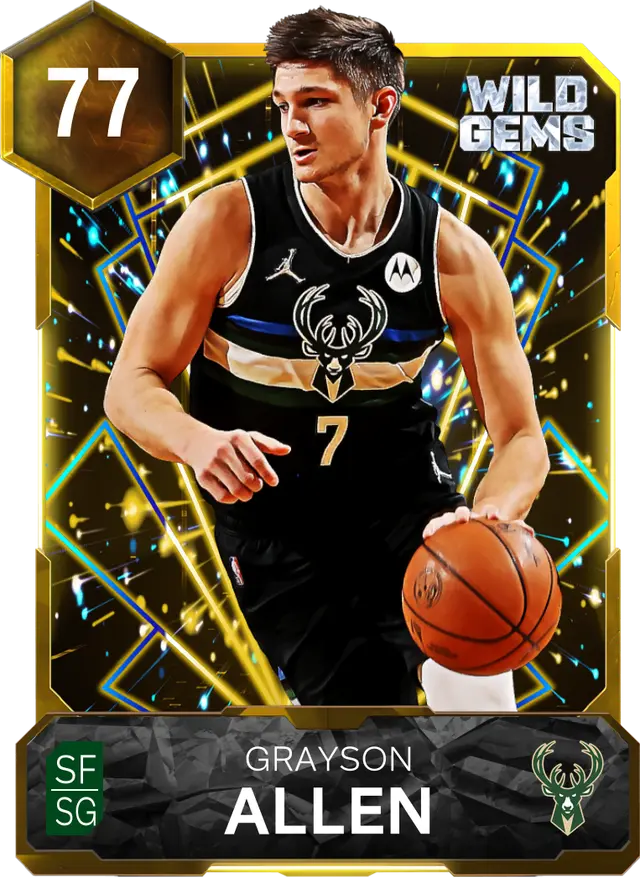 (GOLD) Grayson Allen (77 OVR)