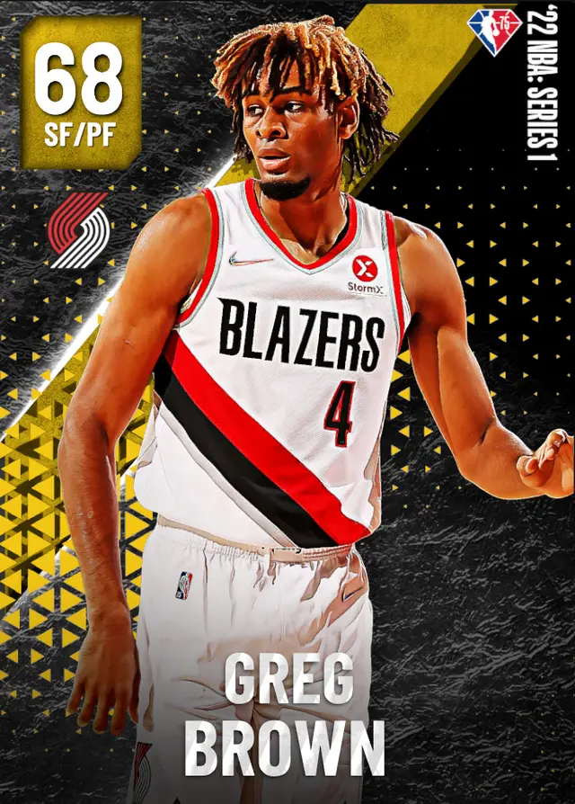 (GOLD) Greg Brown (68 OVR)