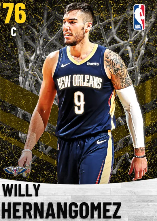 (GOLD) Willy Hernangomez (76 OVR)