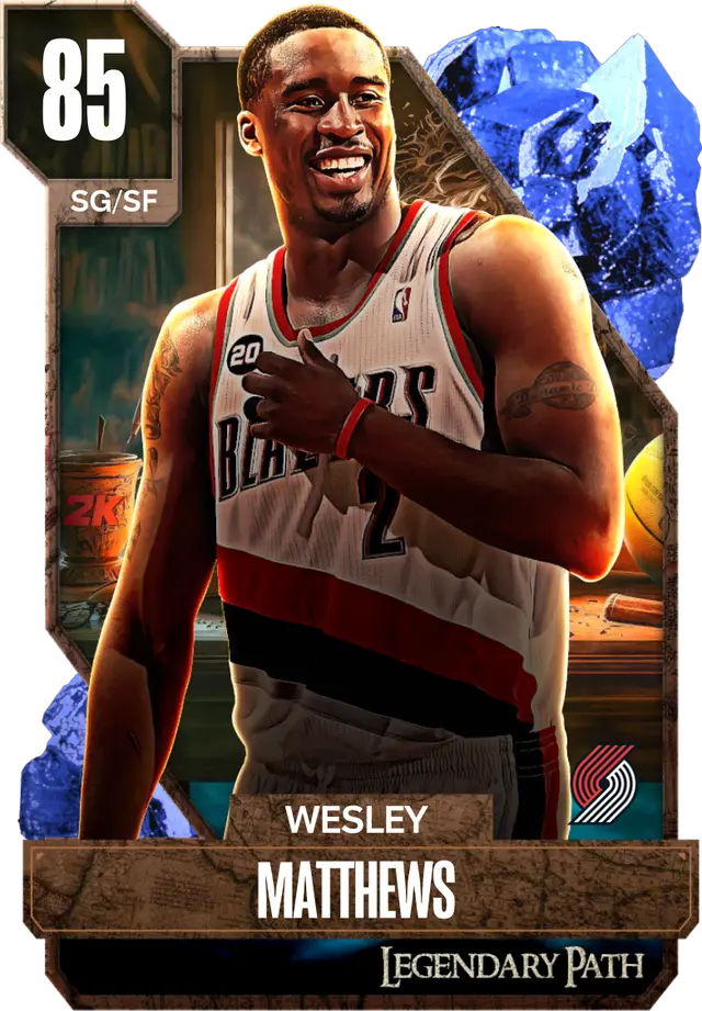 (SAPPHIRE) Wesley Matthews (85 OVR)