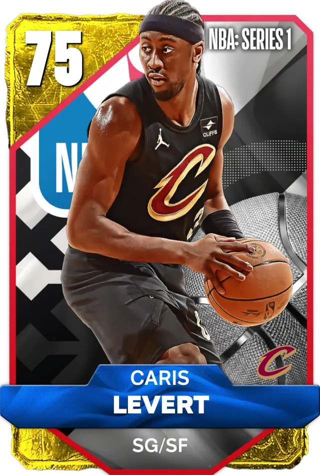 (GOLD) Caris LeVert (75 OVR)