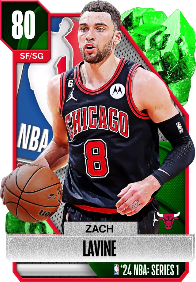 (EMERALD) Zach LaVine (80 OVR)