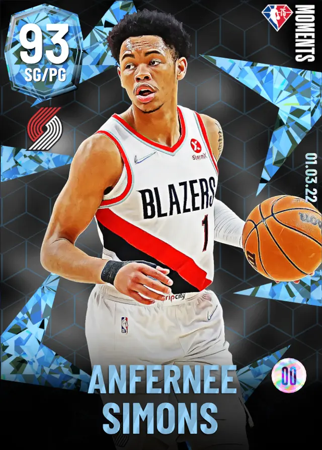 (DIAMOND) Anfernee Simons (93 OVR)
