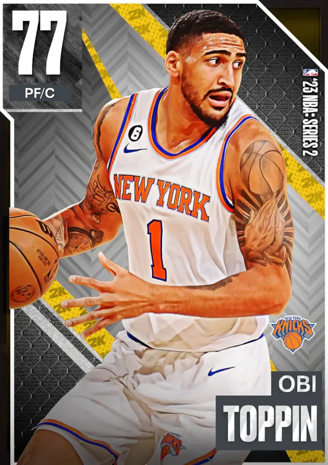 (GOLD) Obi Toppin (77 OVR)