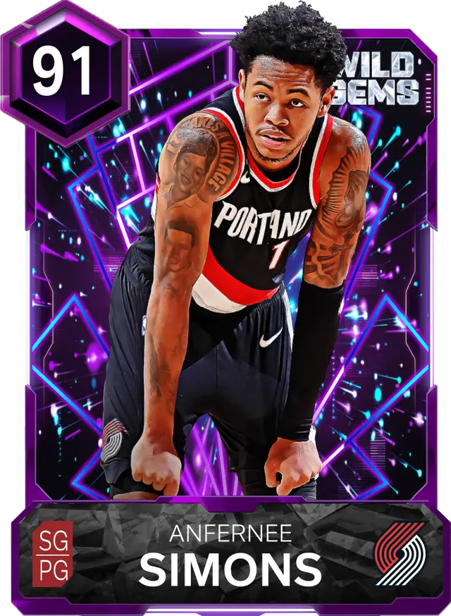 (AMETHYST) Anfernee Simons (91 OVR)