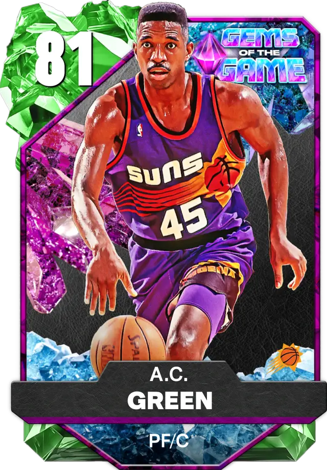 (EMERALD) A.C. Green (81 OVR)