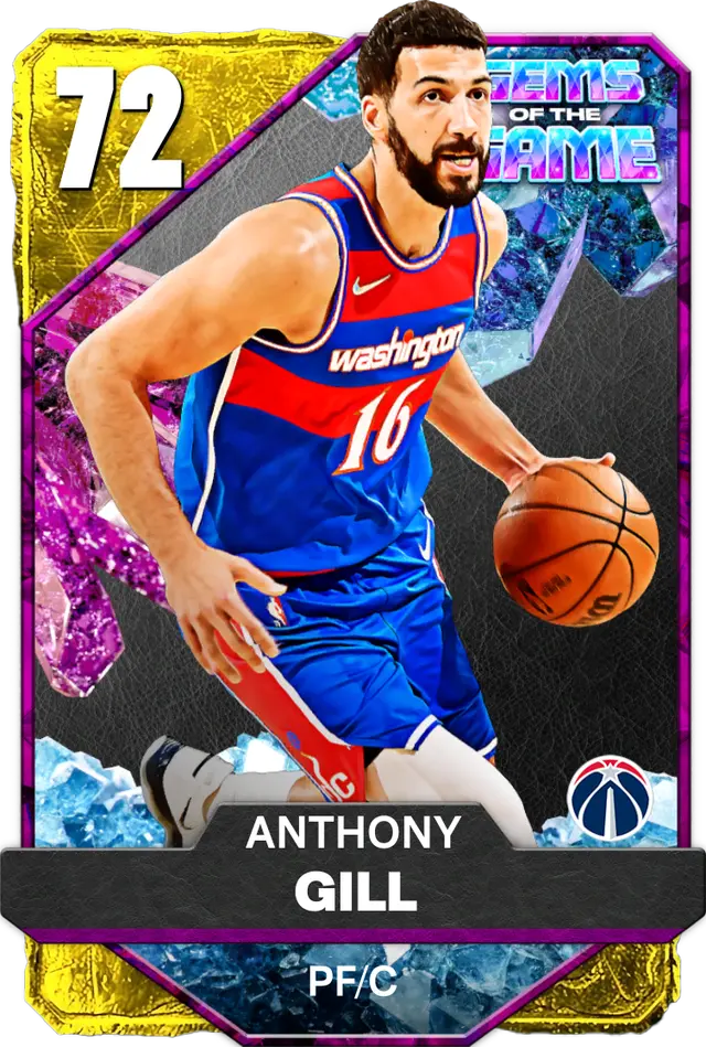72 Anthony Gill | Gold Gems of the Game