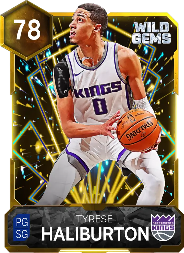 (GOLD) Tyrese Haliburton (78 OVR)
