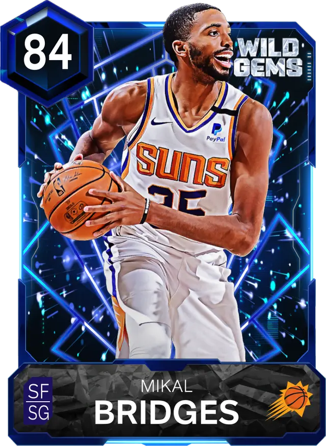 (SAPPHIRE) Mikal Bridges (84 OVR)