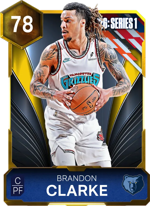 (GOLD) Brandon Clarke (78 OVR)