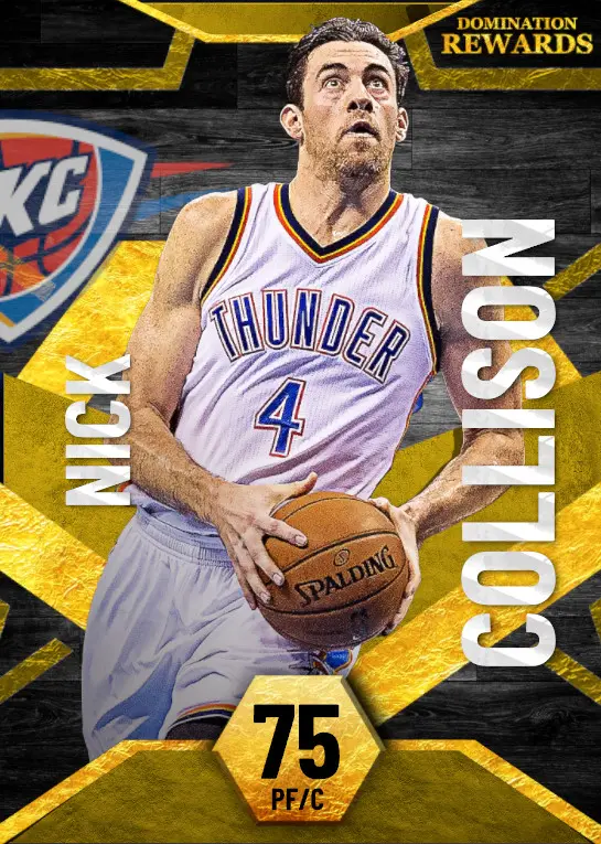 (GOLD) Nick Collison (75 OVR)
