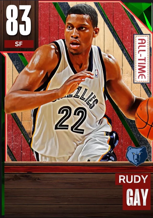 (EMERALD) Rudy Gay (83 OVR)