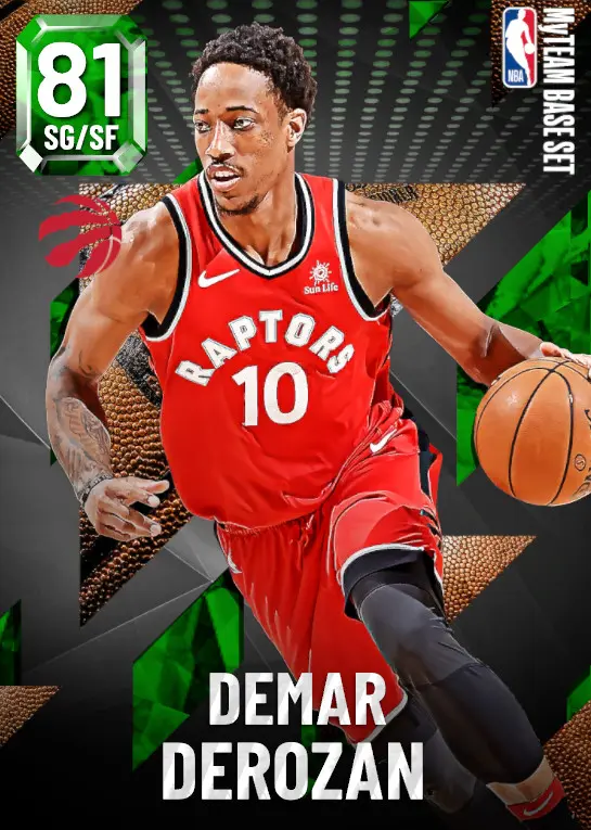 (EMERALD) DeMar DeRozan (81 OVR)