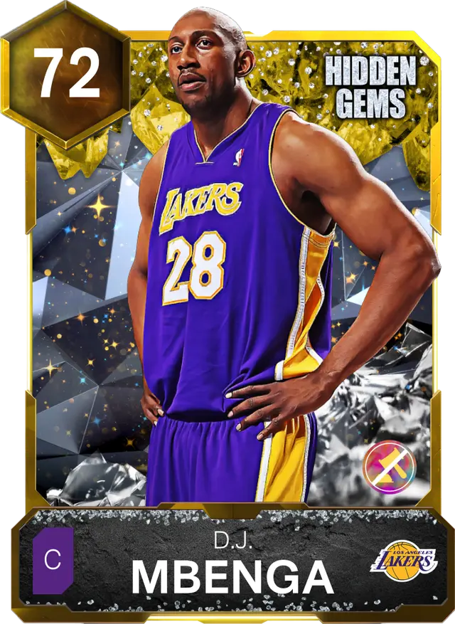 (GOLD) D.J. Mbenga (72 OVR)