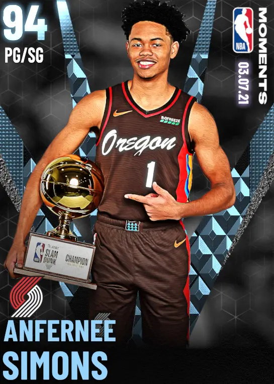 (DIAMOND) Anfernee Simons (94 OVR)