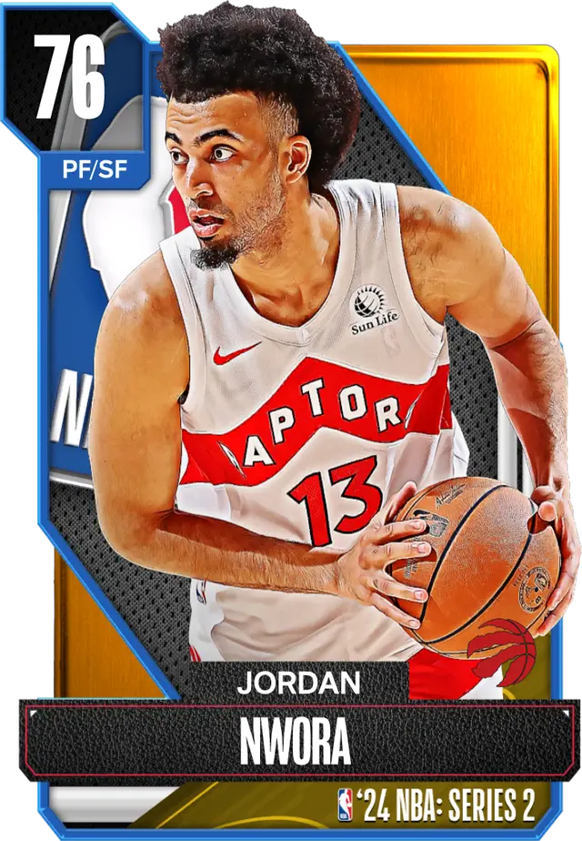 (GOLD) Jordan Nwora (76 OVR)