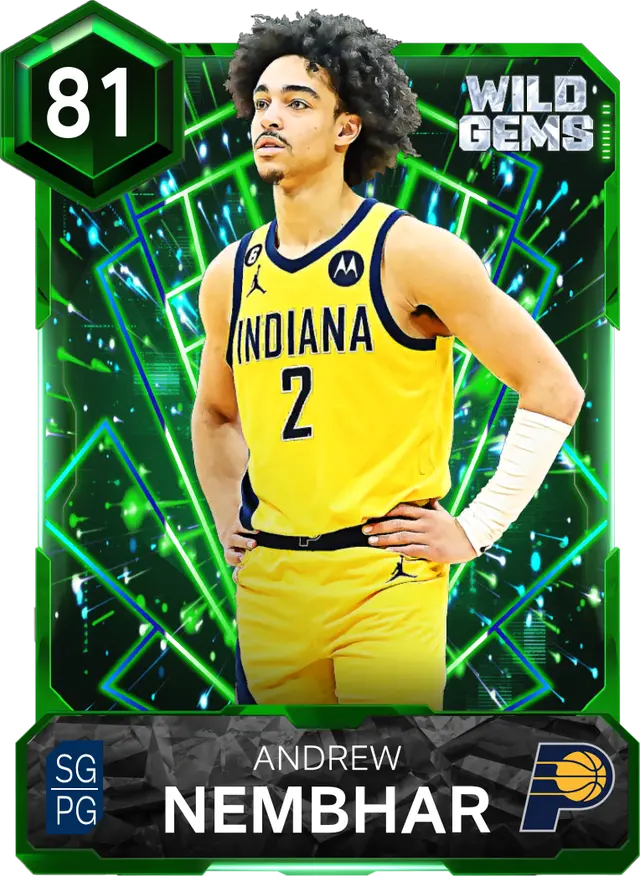(EMERALD) Andrew Nembhard (81 OVR)