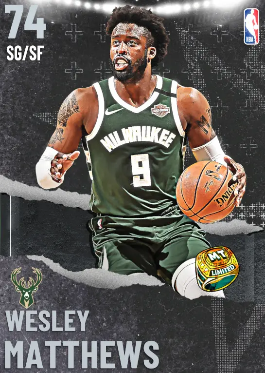 74 Wesley Matthews | Milwaukee Bucks
