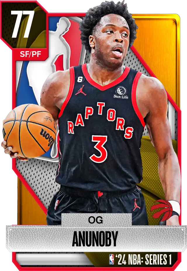 (GOLD) OG Anunoby (77 OVR)