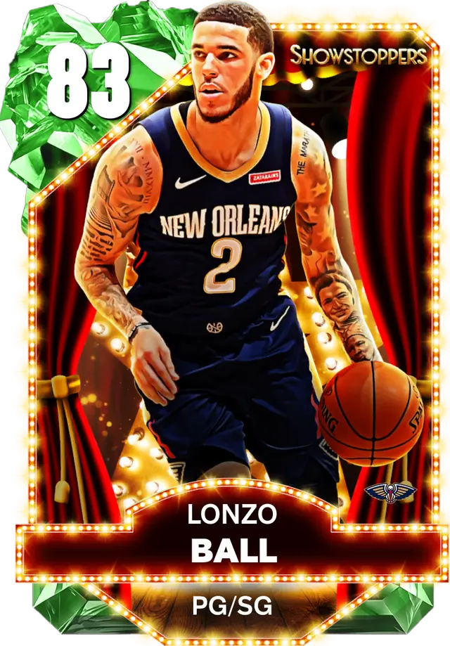 (EMERALD) Lonzo Ball (83 OVR)