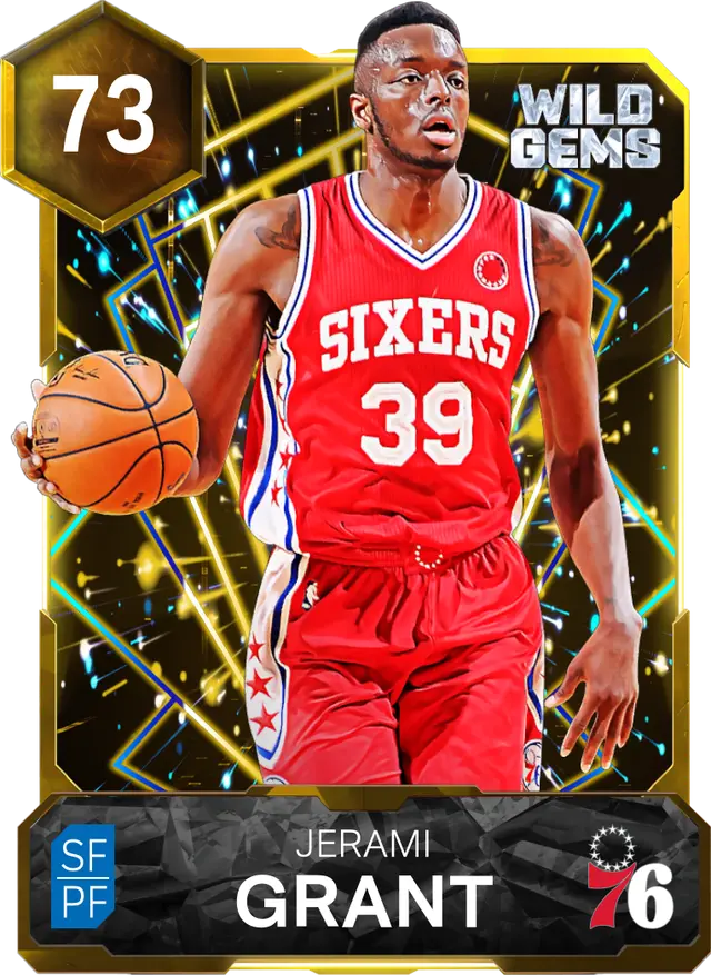 73 Jerami Grant | Gold Wild Gems