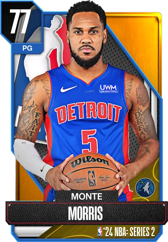 (GOLD) Monte Morris (77 OVR)