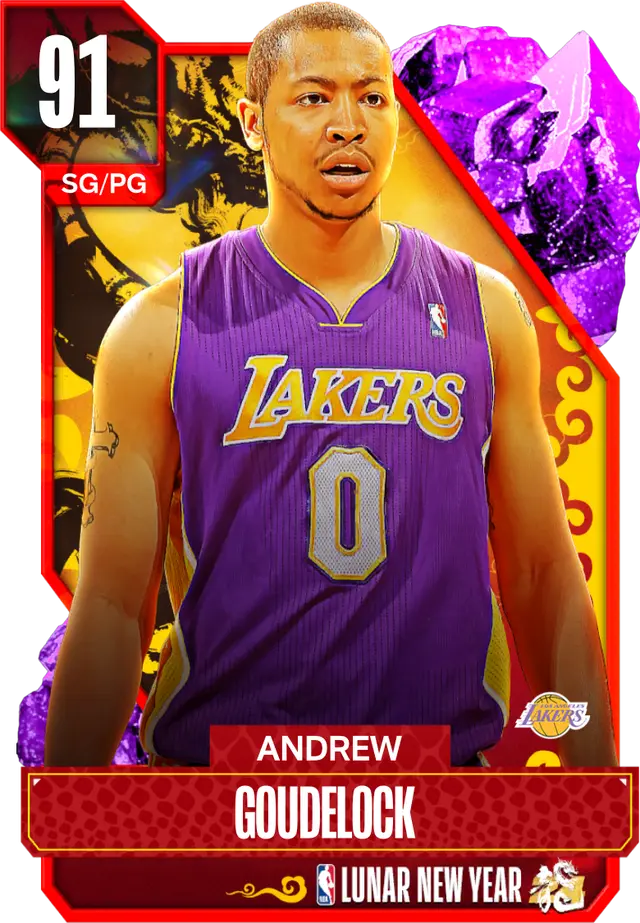 (AMETHYST) Andrew Goudelock (91 OVR)