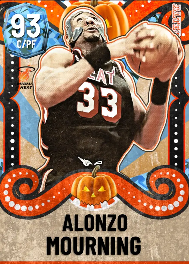 (DIAMOND) Alonzo Mourning (93 OVR)