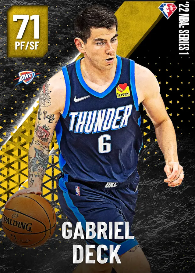(GOLD) Gabriel Deck (71 OVR)