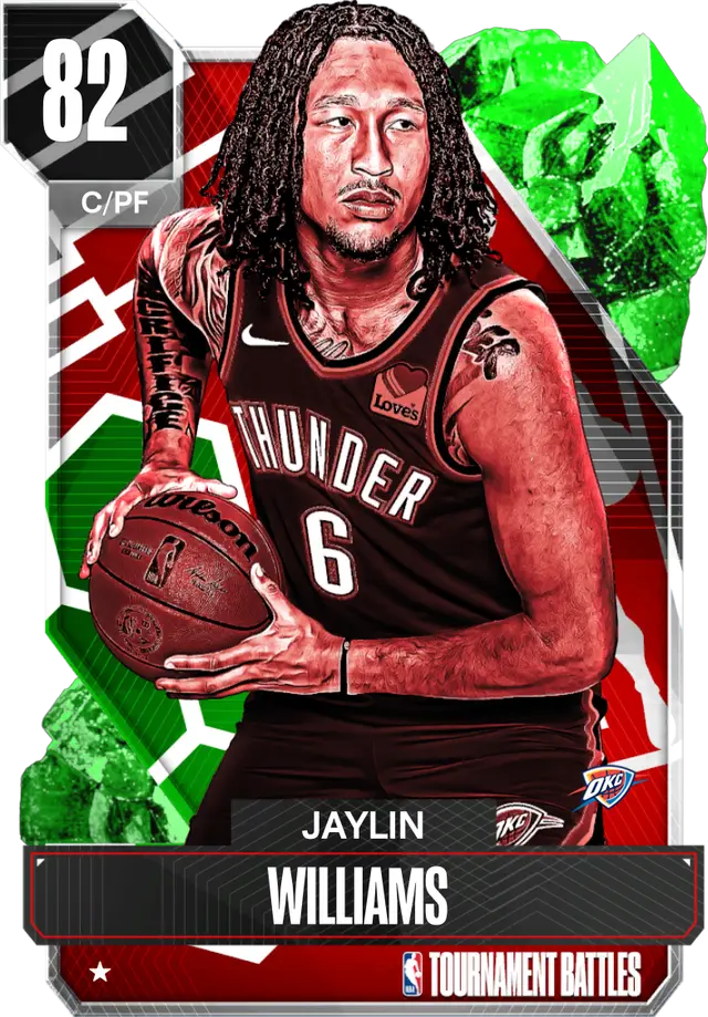 (EMERALD) Jaylin Williams (82 OVR)