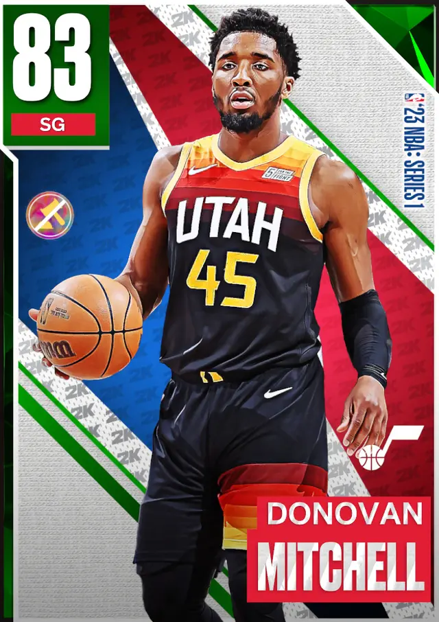 (EMERALD) Donovan Mitchell (83 OVR)