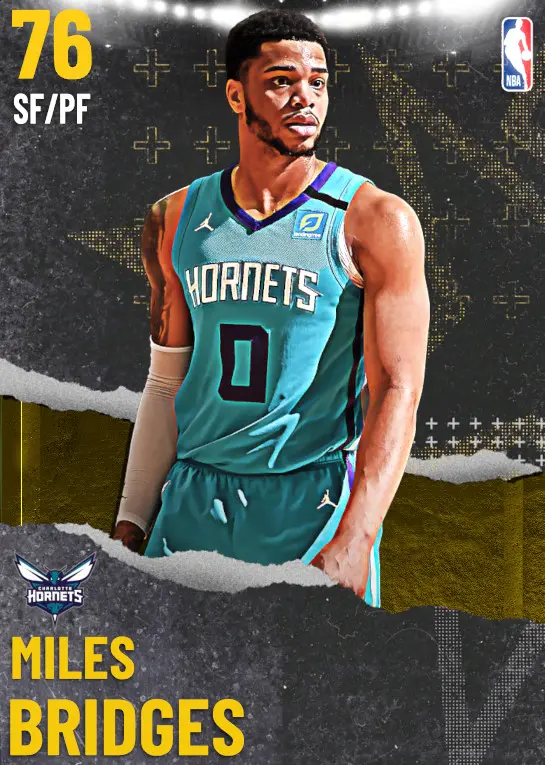 (GOLD) Miles Bridges (76 OVR)