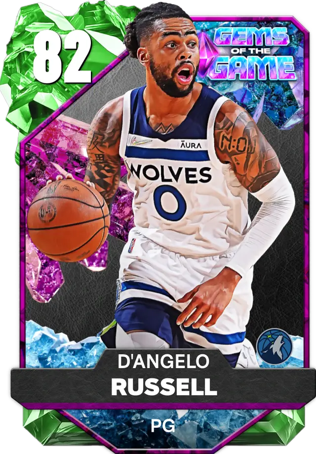 (EMERALD) D'Angelo Russell (82 OVR)