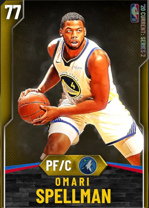 (GOLD) Omari Spellman (77 OVR)