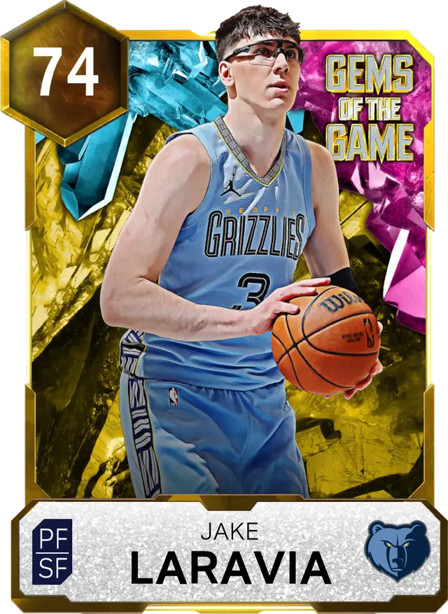 (GOLD) Jake LaRavia (74 OVR)