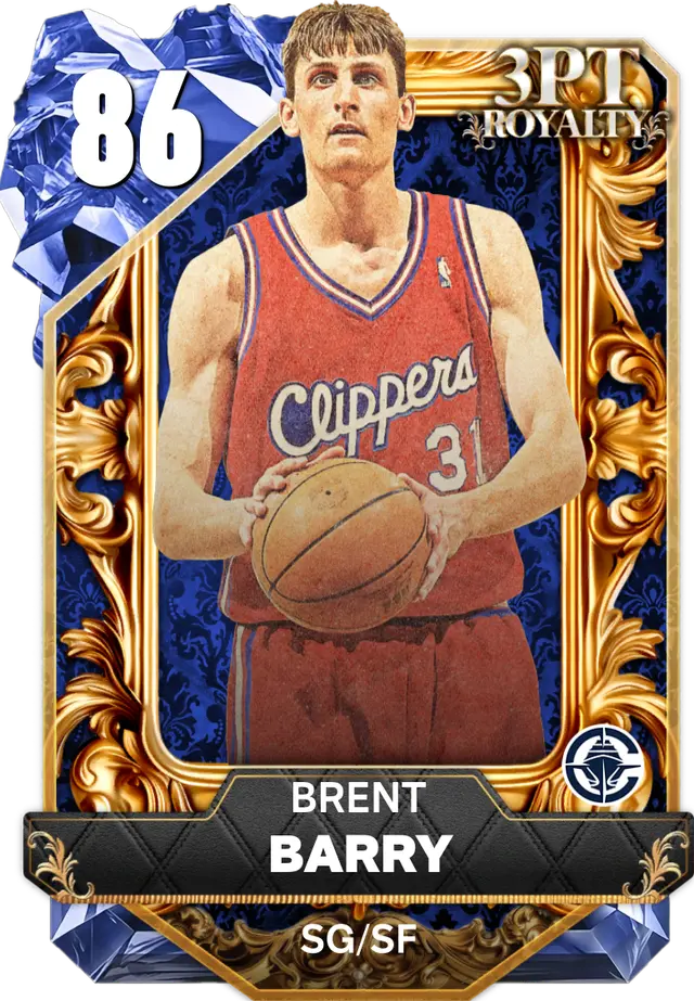 (SAPPHIRE) Brent Barry (86 OVR)