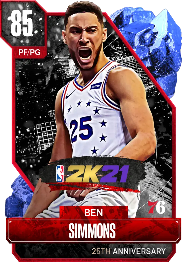 (SAPPHIRE) Ben Simmons (85 OVR)