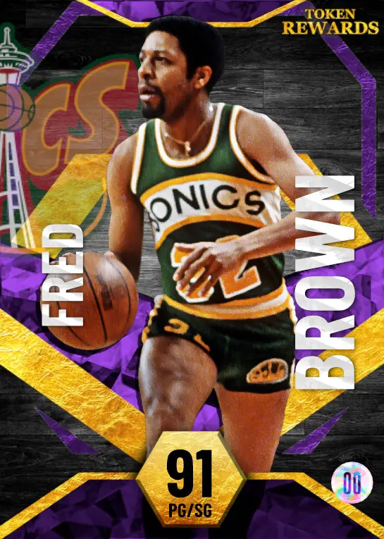 (AMETHYST) Fred Brown (91 OVR)