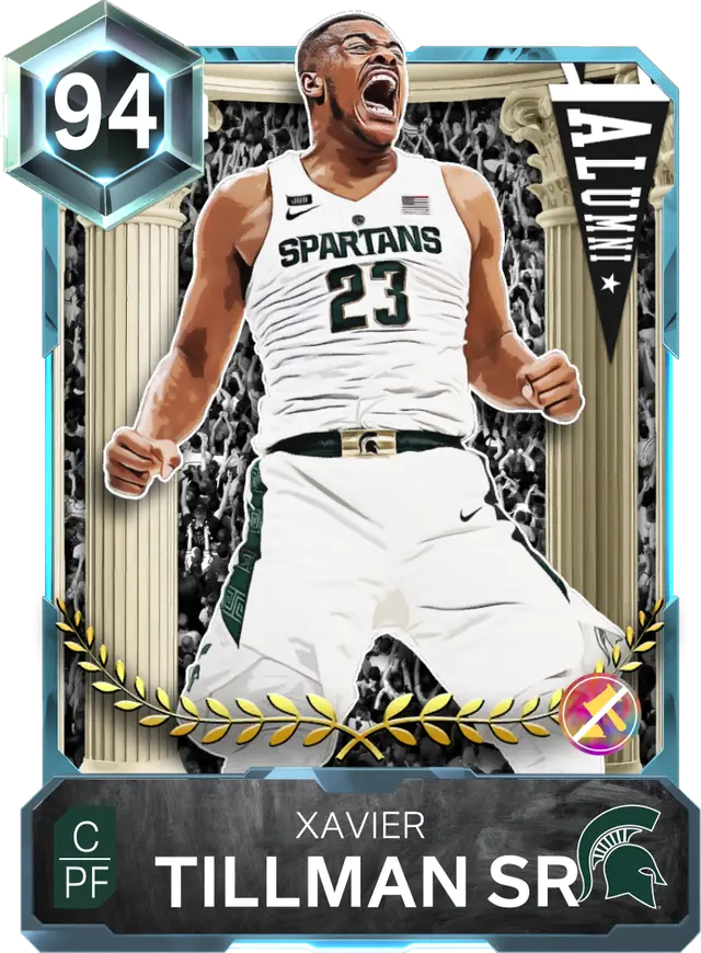 (DIAMOND) Xavier Tillman Sr. (94 OVR)