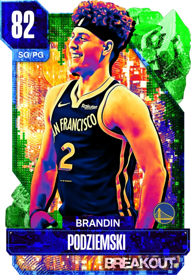 (EMERALD) Brandin Podziemski (82 OVR)