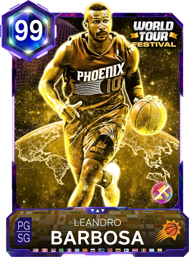 99 Leandro Barbosa | World Tour Festival