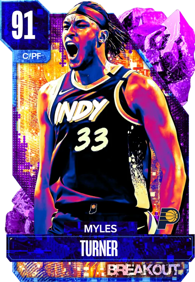 (AMETHYST) Myles Turner (91 OVR)