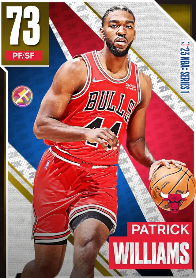 (GOLD) Patrick Williams (73 OVR)