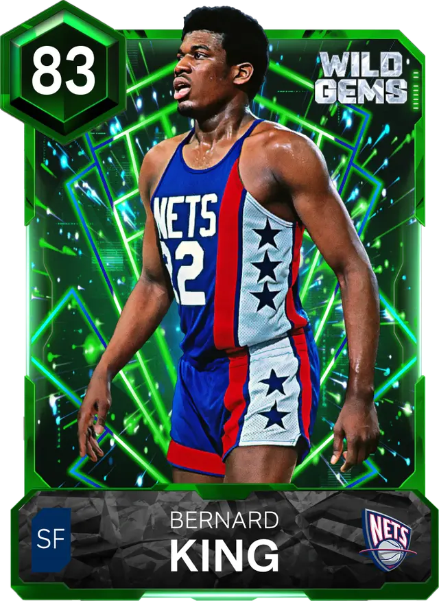 (EMERALD) Bernard King (83 OVR)