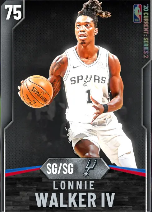 (SILVER) Lonnie Walker IV (75 OVR)