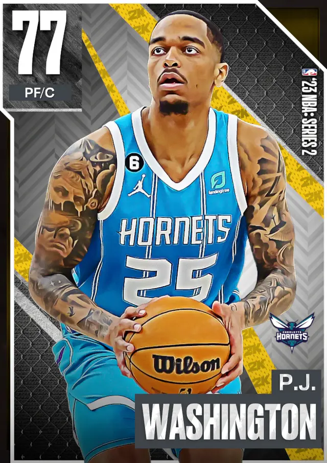 (GOLD) P.J. Washington (77 OVR)