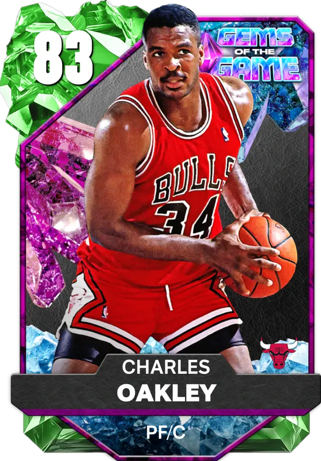 (EMERALD) Charles Oakley (83 OVR)