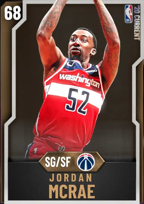 68 Jordan McRae | Washington Wizards
